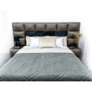 Покрывало стеганое мозаика Sparta 20 антрацит 240х260 см