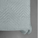 Покрывало стеганое пирамида Sparta 20 антрацит 220х220 см