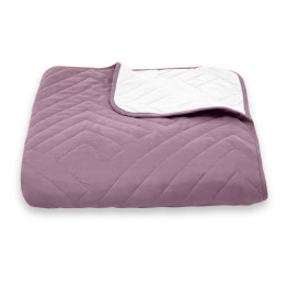 Покривало стьогане піраміда Sparta 26 темно-рожеве 150х220 см