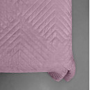 Покривало стьогане піраміда Sparta 26 темно-рожеве 150х220 см