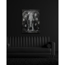 Картина Elephant Black/Grey 75х100 cm