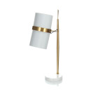 Настільна лампа Novus White / Gold