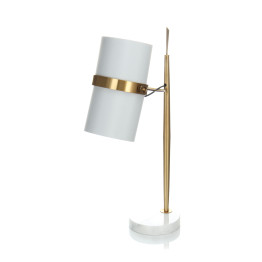 Настольная лампа Novus White/Gold