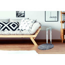 Стол Mark SM275 Clear/Chrome/Blackmarble