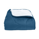 Покрывало стеганое черепица Barkhat 139 синий 200x220 см