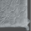 Покривало стьогане еліпс Barkhat 237 сіре 220x240 см