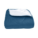 Покривало стьогане хвиля Barkhat 139 синій 220x220 см