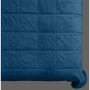 Покрывало стеганое квадрат Barkhat 139 синий 150x220 см