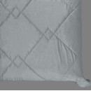 Покривало стьогане лабіринт Barkhat 237 сіре 240x240 см