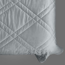 Покрывало стеганое мозаика Barkhat 237 серое 150x220 см