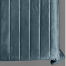 Покрывало стеганое полоса Barkhat 225 темно-синее 130x240 см