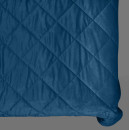Покривало стьогане ромб Barkhat 139 синій 240x240 см