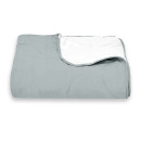 Покривало стьогане черепиця Sparta 16 сіре 240х240 см