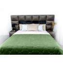 Покрывало стеганое элипс Sparta 41 изумрудное 240х260 см