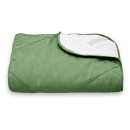 Покрывало стеганое лабиринт Sparta 41 изумрудное 240х240 см