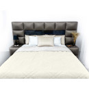 Покрывало стеганое мозаика Sparta 02 бежевое 200x220 см