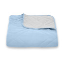 Покривало стьогане мозаїка Sparta 30 блакитне 200x220 см