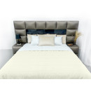 Покривало стьогане смуга Sparta 02 бежеве 160x240 см