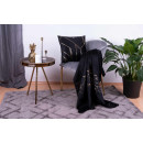 Набор подушка и плед Prisma 125 Black/Gold