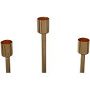 Підсвічник Quintet 525 Bordeaux/Gold