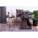 Набор подушка и плед Picco Grey/Braun
