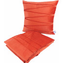 Набор подушка и плед Paulina 125 Orange