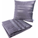 Набір подушка і плед Prisma 525 Graphit/Silver