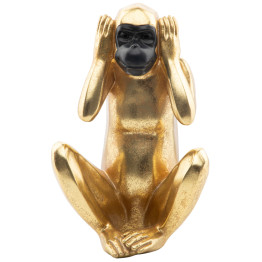 Скульптура Monkey KM210 Black/Gold