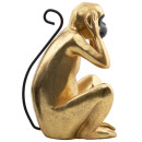 Скульптура Monkey KM210 Black/Gold
