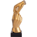 Скульптура Handshake Gold S