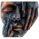 Скульптура Mask Blue/Gold