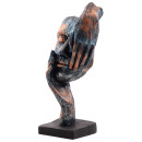 Скульптура Mask Blue/Gold