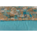 Подушка Finish 100 Turquoise/Gold