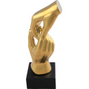 Скульптура Handshake Gold