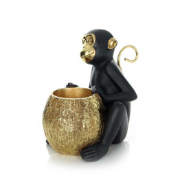 Скульптура Monkey&barrel KM110 Black/Gold
