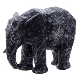 Скульптура Elephant Grey/White