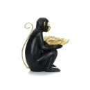 Скульптура Monkey&sheet KM410 Black/Gold