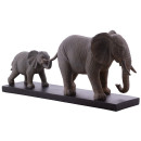 Скульптура Elephant Family K110 Grey