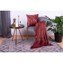 Набор подушка и плед Prisma 125 Red/Gold