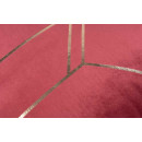 Набор подушка и плед Prisma 125 Red/Gold