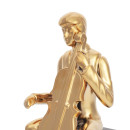 Скульптура Violin Player Gold