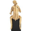 Скульптура Violin Player Gold
