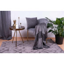 Набор подушка и плед Paulina 325 Graphit