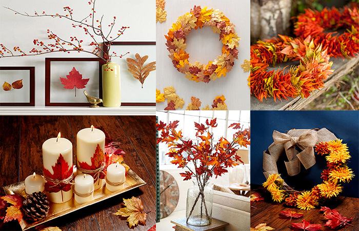 осенний декор для дома