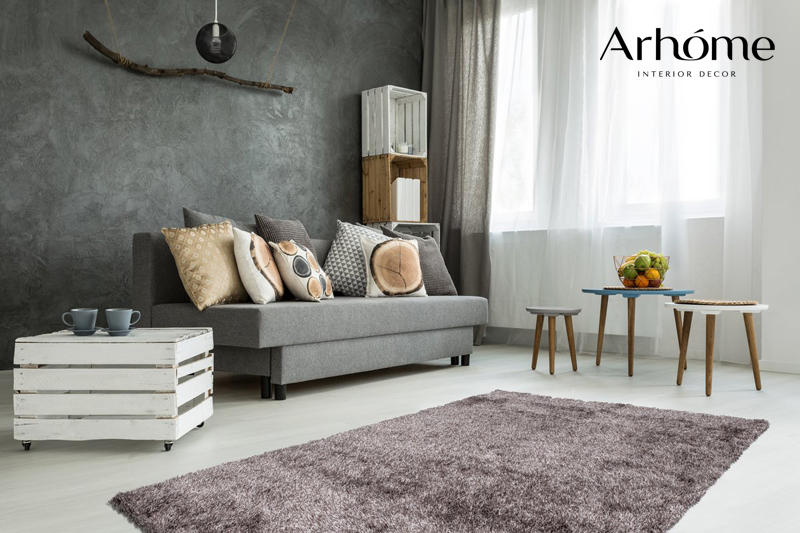 ковер с длинным ворсом